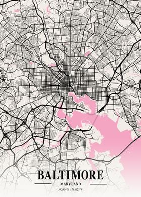 Baltimore Neapolitan Map