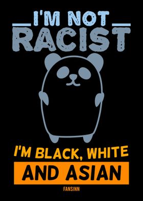 black and white panda bear