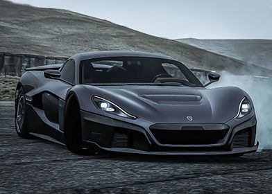 Rimac Drifting