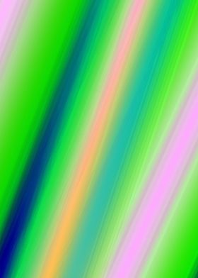 GREEN BLUE PINK ABSTRACT