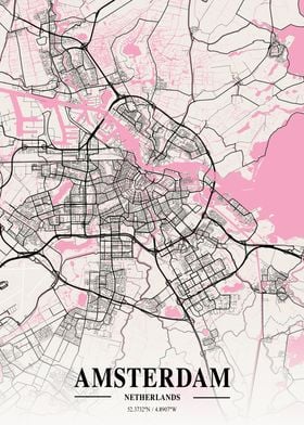 Amsterdam Neapolitan Map