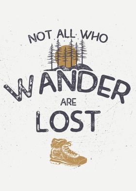  wander are lost
