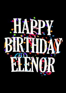 Happy Birthday Elenor