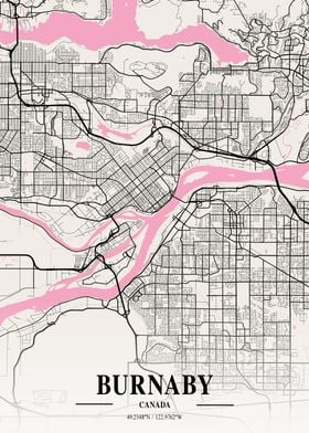 Burnaby Neapolitan Map