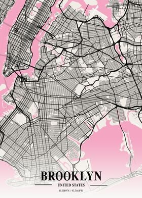 Brooklyn Neapolitan Map