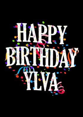 Happy Birthday Ylva