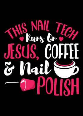 Nail Tech Polish Design