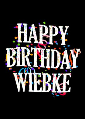 Happy Birthday Wiebke