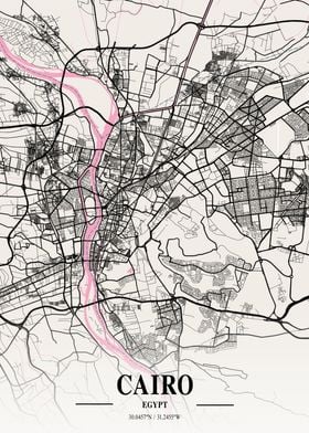 Cairo Neapolitan Map