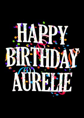 Happy Birthday Aurelie