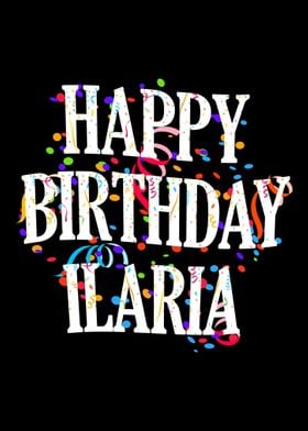 Happy Birthday Ilaria