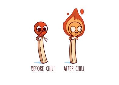 Before After Chili