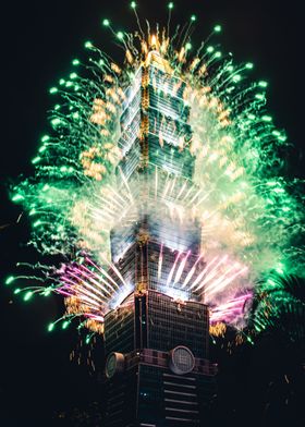 Taipei City Fireworks