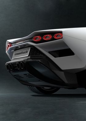 NEW COUNTACH REAR DETAIL