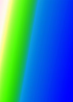 GREEN BLUE YELLOW ABSTRACT