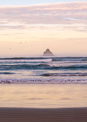 Oregon Coast Ocean Sunrise