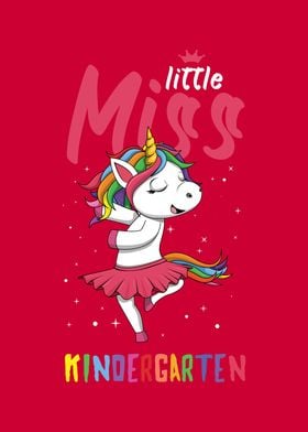 Girl Miss Kindergarten