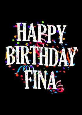 Happy Birthday Fina