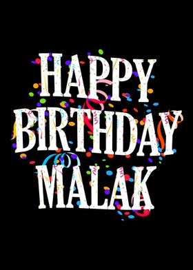 Happy Birthday Malak