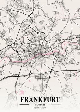 Frankfurt Neapolitan Map