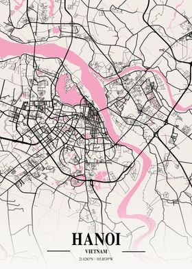 Hanoi Neapolitan Map