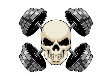 Skull Bodybuilding Fitness