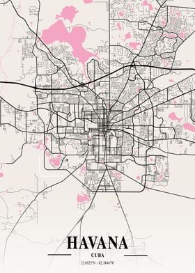 Havana Neapolitan Map