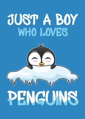 Boy Who Loves Penguins