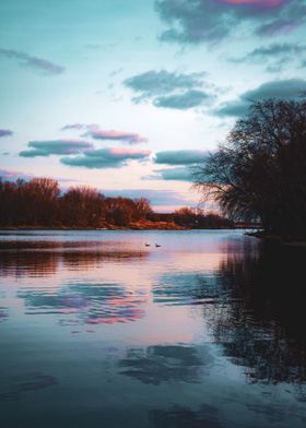 Mississippi River Sunset