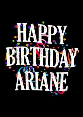 Happy Birthday Ariane