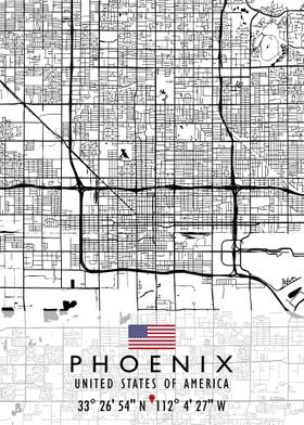 PHOENIX MAP USA Poster By Artistic Paradigms Displate 0a4110849b9ffd881ff19fbd27d611f5 A824f560aa30b41744f7b0d68811af21 