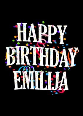 Happy Birthday Emilija