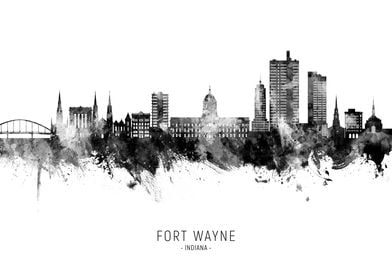 Fort Wayne Skyline Indiana