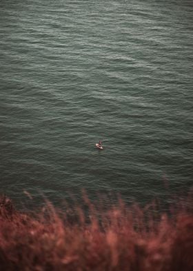 alone in the sea