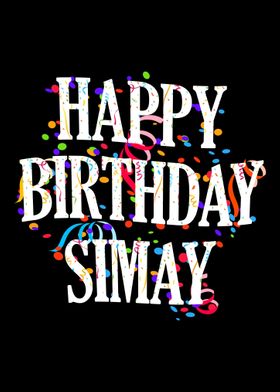 Happy Birthday Simay