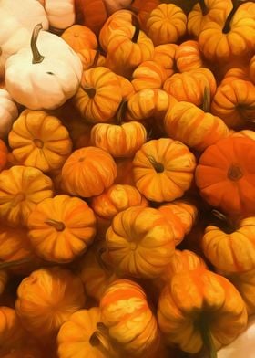 Tiny Pumpkin Pile
