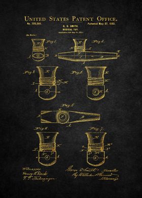 48 Kazoo Patent 1902