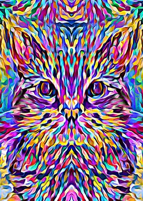 Cat Colorful