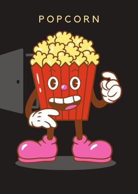 Popcorn Show Cartoon