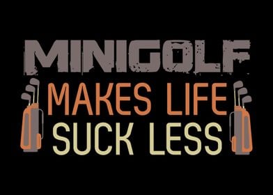 Minigolf Saying Joke Pun