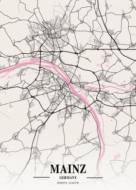 Mainz Neapolitan Map