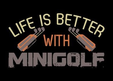 Minigolf Saying Joke Golf