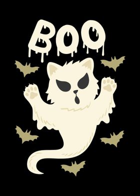 Halloween Cat Ghost