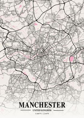 Manchester Neapolitan Map