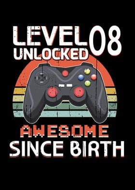 Retro Gaming BDay Level 8