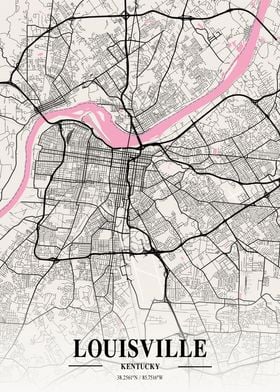 Louisville Neapolitan Map