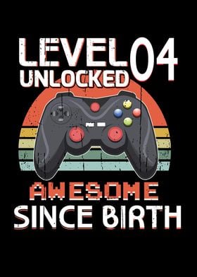 Retro Gaming BDay 4 Level