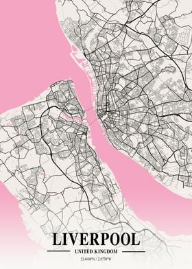 Liverpool Neapolitan Map