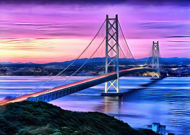 Akashi Kaikyo bridge Japan