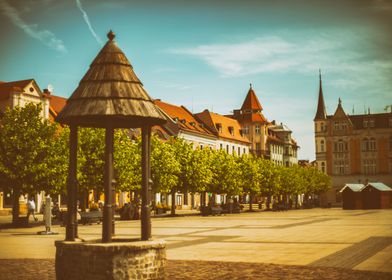 Old town, market, Poland,